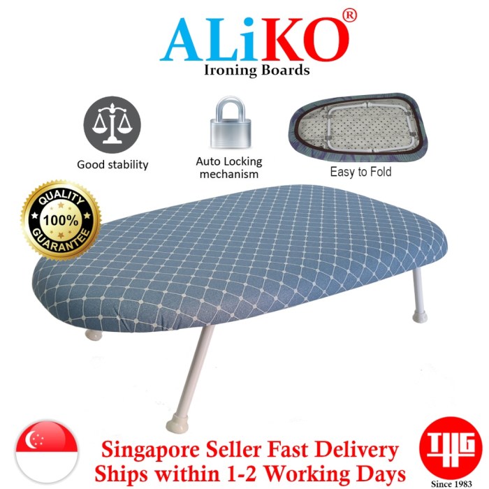 ALiKO Mini Ironing Board with Folding Legs (Japanese Market) | Shopee Philippines